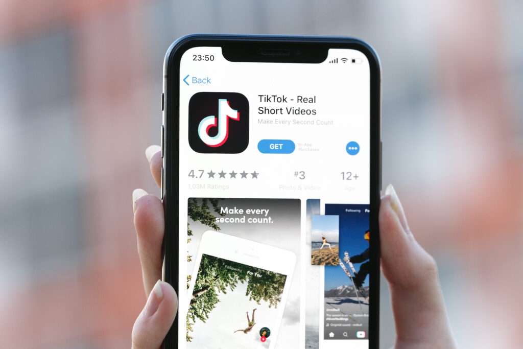 tiktok on app store