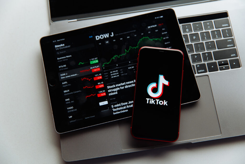 stock market and tiktok