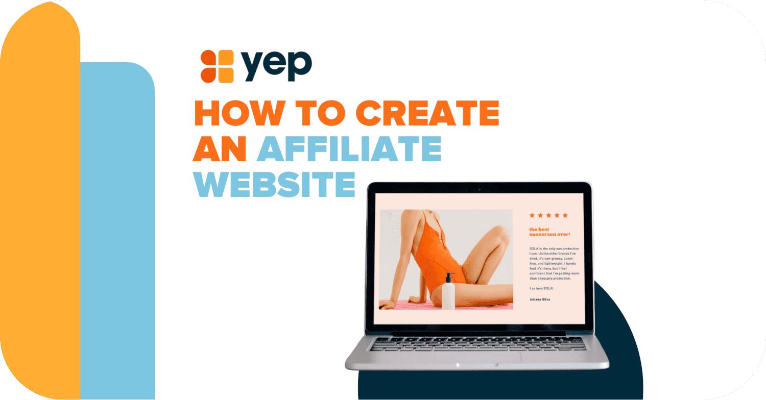 affiliate website