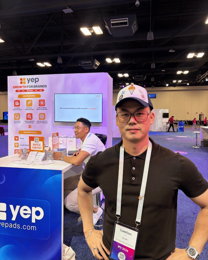 Yep Ads networking at Partnerships Experience 2026