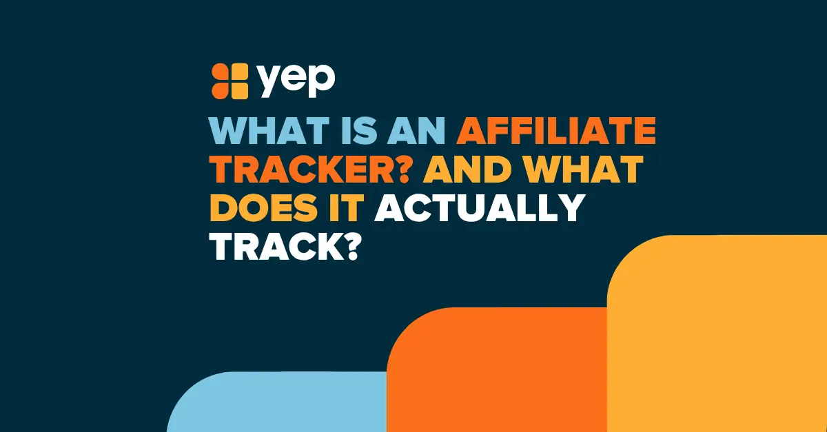 What is an affiliate tracker?